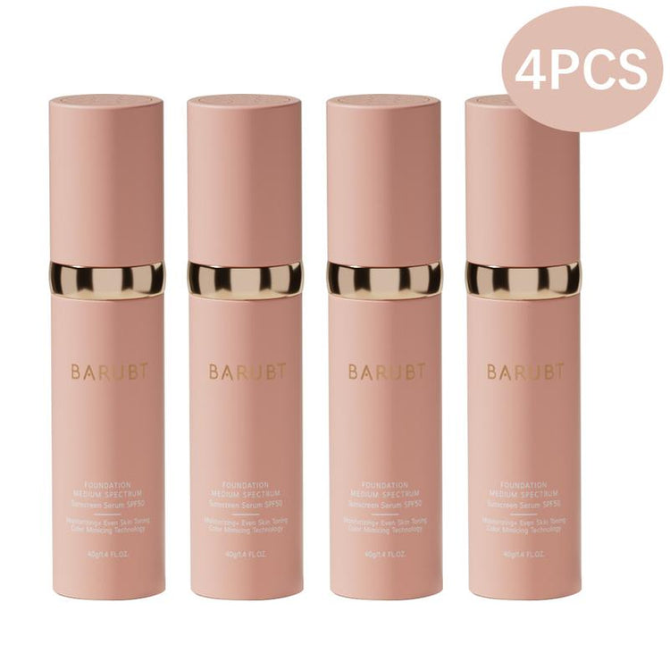 Barubt Microbe Liquid Foundation for Long-Lasting Coverage without Fading, It Provides Full Coverage to Perfectly Conceal Imperfections. Lightweight-Feels like a Second Skin and Stays Put All Day without Fading or Caking.
