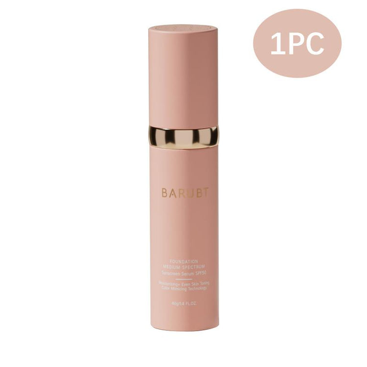 Barubt Microbe Liquid Foundation for Long-Lasting Coverage without Fading, It Provides Full Coverage to Perfectly Conceal Imperfections. Lightweight-Feels like a Second Skin and Stays Put All Day without Fading or Caking.