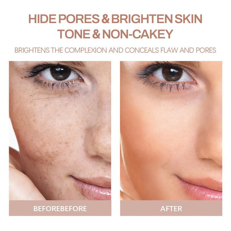 Barubt Microbe Liquid Foundation for Long-Lasting Coverage without Fading, It Provides Full Coverage to Perfectly Conceal Imperfections. Lightweight-Feels like a Second Skin and Stays Put All Day without Fading or Caking.