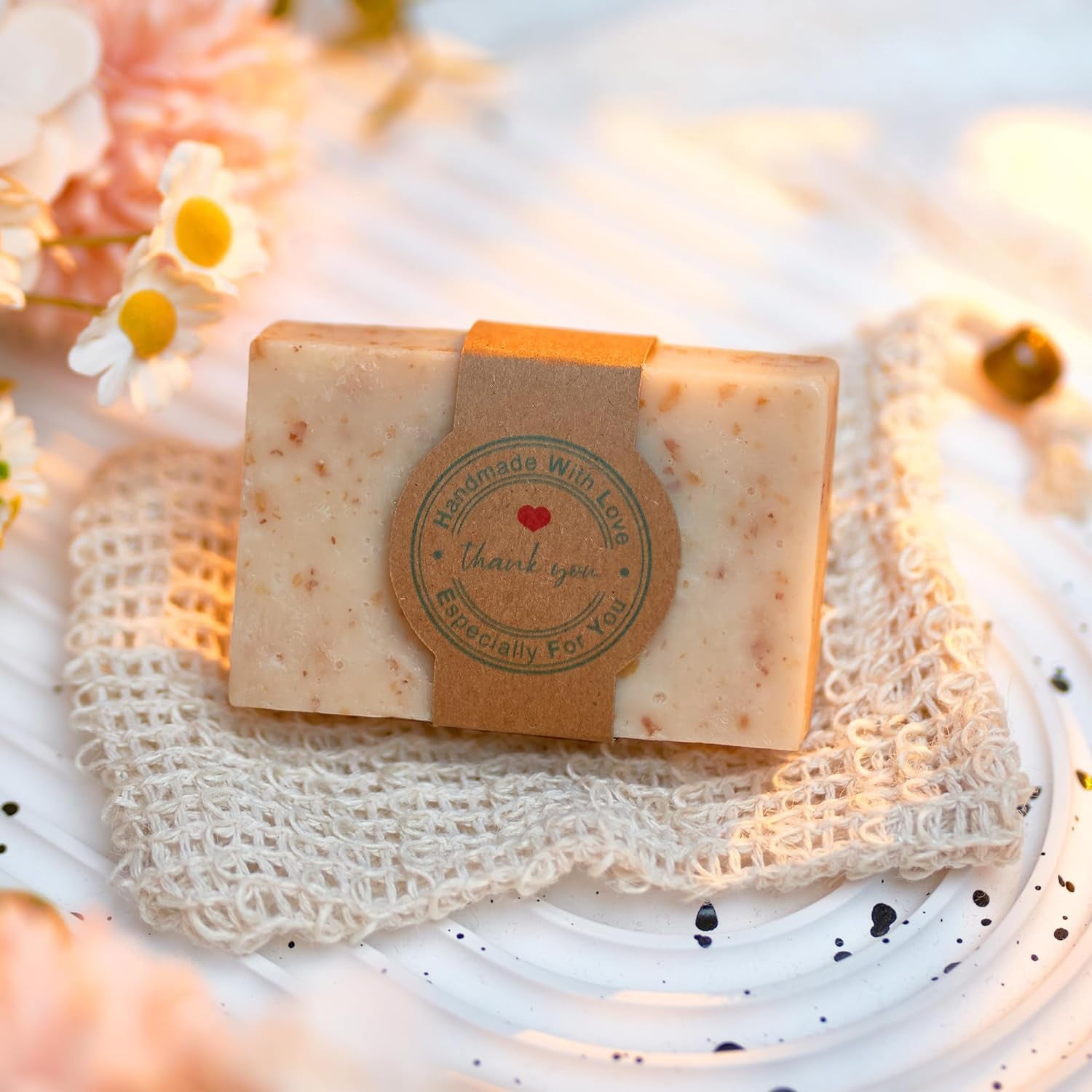 Natural Spa Gift Set for Her, Self Care Package for Women with Citrus and Vanilla, Spa Gift Basket, Wellness Spa Box, Bath and Body Products - Because You&