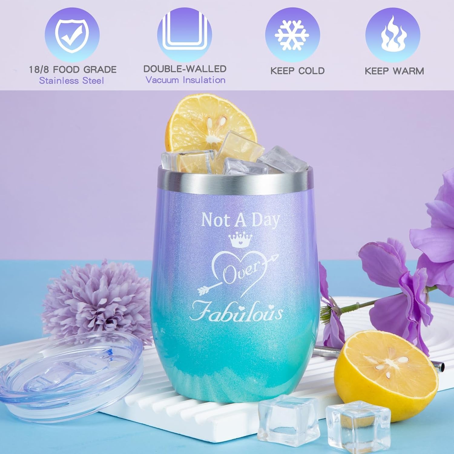 Birthday Gifts for Women,Unique Birthday Presents Friendship Gift Purple Relaxing Self Care Set Ideas Care Package Gifts Basket for Women Mom Sister Best Female Friend Gifts Box
