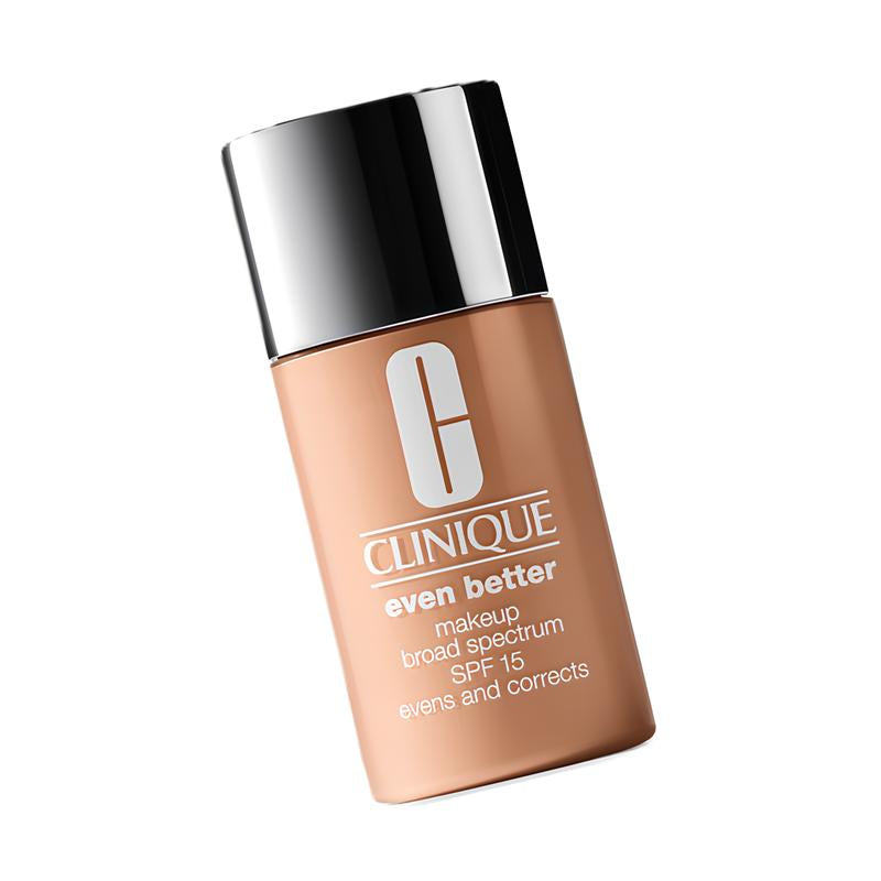 Clinique Even Better Makeup SPF 15 Foundation Evens and Corrects CN 52 Neutral (Moderately Fair), 1.0 Ounce