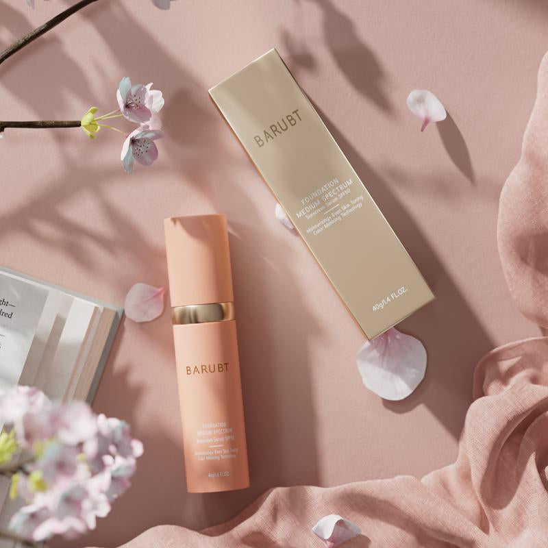 Barubt Microbe Liquid Foundation for Long-Lasting Coverage without Fading, It Provides Full Coverage to Perfectly Conceal Imperfections. Lightweight-Feels like a Second Skin and Stays Put All Day without Fading or Caking.