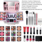 Full Makeup Kit Makeup Brush Set Lipstick Makeup Kit Waterproof Makeup Kit Professional Makeup Case Makeup Set Bundle Casual Makeup Kit Party Makeup Kit Makeup Brush Collection Makeup Kit for Events A