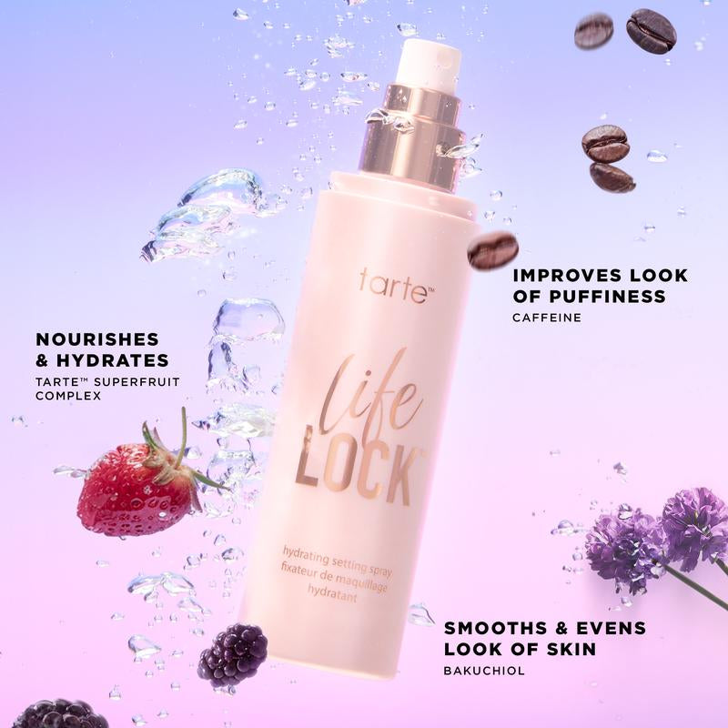 Tarte Life Lock Setting Spray Duo Makeup Moisturizer