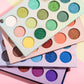 60 Colors Eyeshadow Palette, 4 In1 Color Board Makeup Palette Set Highly Pigmented Glitter Metallic Matte Shimmer Natural Ultra Eye Shadow Powder Easy to Blend