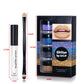 Glitter Lip Kit 4 Colors Diamond Metallic Shimmer Lip Powder with Primer and Brush - Nails Art (Blue Gold)
