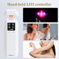 Red Light Therapy for Face, LED Face Mask Light Therapy, Portable Home Device with 7 Colors & 8 Modes, 850Nm near Infrared & Localized Blue Light Reduce Acne, 432 Beads Pro Leds