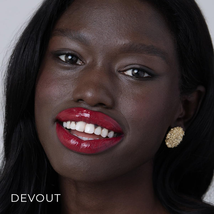 Cosmetics Lip Color - Lipvelvet, Matte Lip Gloss, Matte Finish, Matte Lipstick, Liquid Lipstick (Devout, .15 Fl)