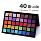 Spotlight Eyeshadow Palette Professional 40 Color Eye Shadow Matte Shimmer Makeup Pallet Highly Pigmented Colorful Powder Long Lasting Waterproof Eye Shadow