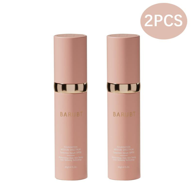 Barubt Microbe Liquid Foundation for Long-Lasting Coverage without Fading, It Provides Full Coverage to Perfectly Conceal Imperfections. Lightweight-Feels like a Second Skin and Stays Put All Day without Fading or Caking.