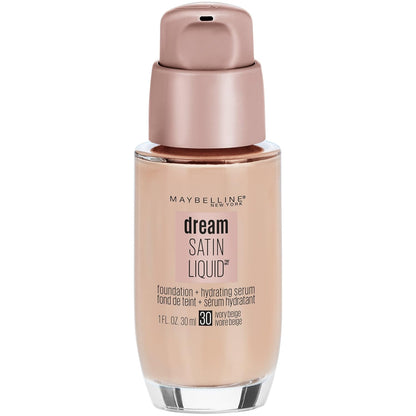 New York Dream Satin Liquid Foundation, Ivory Beige [30], 1 Oz