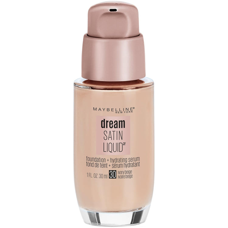 New York Dream Satin Liquid Foundation, Ivory Beige [30], 1 Oz