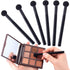 6Pcs Sponge Makeup Applicator with Handle, Sponge Eyeshadow Applicators Makeup, Eyeshadow Sponge Brush, Cotton Eye Makeup Eyeshadow Brushes Set for Women Girls (4.5 Inch Long) Washable
