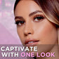 Pro Wispies False Lashes 701 - Fluffy and Natural Look False Eyelashes, Lightweight and Reusable Strip Lashes, 4 Pairs